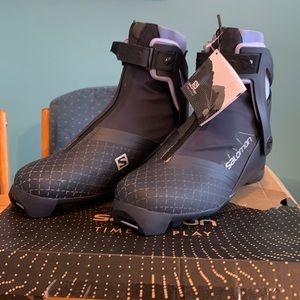 New Salomon RS10 Vitane Nocturne Prolink Skate Ski Boots